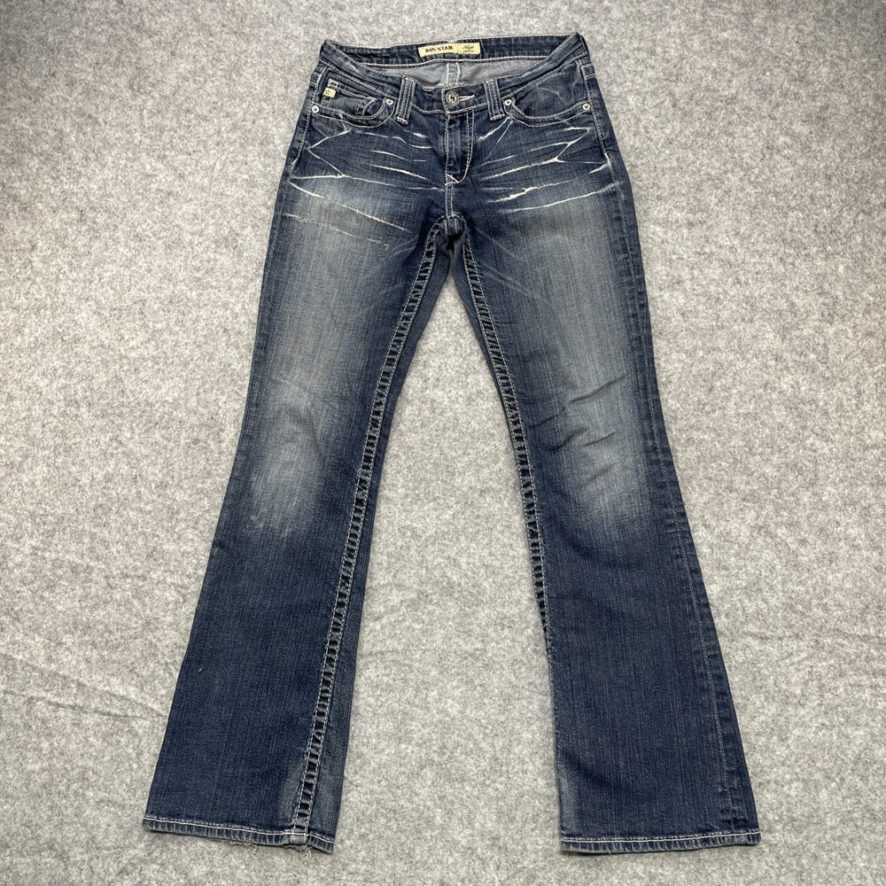 Big Star Hazel Curvy Fit Jeans Size 26R Medium Wash Bootcut EUC